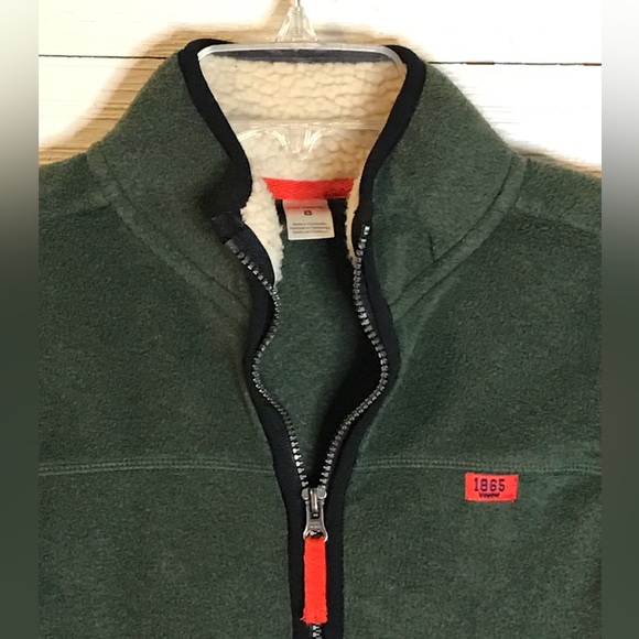 Young boys Carter green fleece zipper coat - Picture 7 of 7